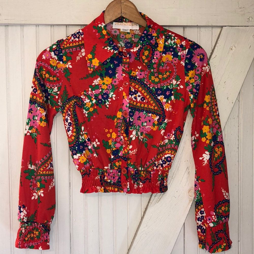 Vintage crop top